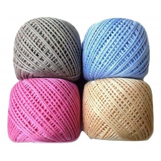 SET LOT of 10 FLUORESCENT 6 Ply Strand Cotton Thread Yarn Cross Stitch Embroidery